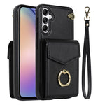 Custodia per telefono con slot per schede RFID con supporto ad anello, For Samsung Galaxy S24 Ultra 5G, For Samsung Galaxy A54 5G, For Samsung Galaxy S23 5G, For Samsung Galaxy S24+ 5G