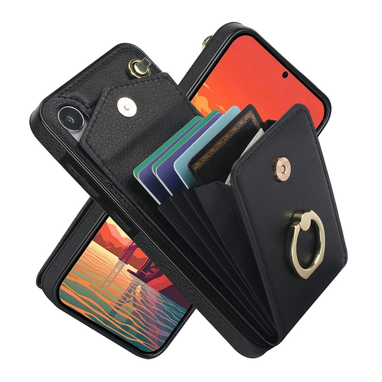 Custodia per telefono con slot per schede RFID con supporto ad anello, For Samsung Galaxy S24 Ultra 5G, For Samsung Galaxy A54 5G, For Samsung Galaxy S23 5G, For Samsung Galaxy S24+ 5G