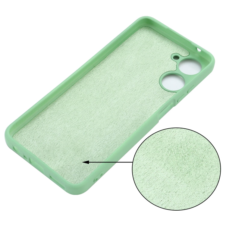 Custodia per telefono in silicone liquido colorato, For Motorola Moto E22s, For Realme 10 4G