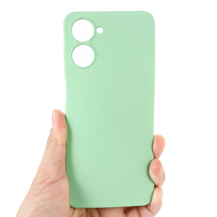 Custodia per telefono in silicone liquido colorato, For Motorola Moto E22s, For Realme 10 4G