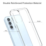 TPU antiurto antigraffio + custodia per telefono in acrilico, For Samsung Galaxy A34 5G, For Samsung Galaxy A54 5G