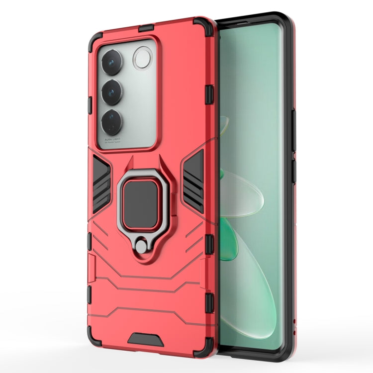 Supporto per anello magnetico PC + custodia per telefono in TPU, For vivo S16, For vivo S16 Pro, For vivo S16e, For vivo iQOO 11