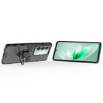 Supporto per anello magnetico PC + custodia per telefono in TPU, For vivo S16, For vivo S16 Pro, For vivo S16e, For vivo iQOO 11