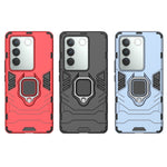 Supporto per anello magnetico PC + custodia per telefono in TPU, For vivo S16, For vivo S16 Pro, For vivo S16e, For vivo iQOO 11