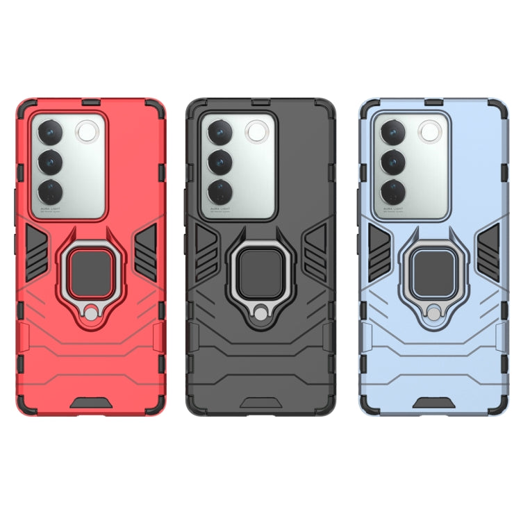 Supporto per anello magnetico PC + custodia per telefono in TPU, For vivo S16, For vivo S16 Pro, For vivo S16e, For vivo iQOO 11