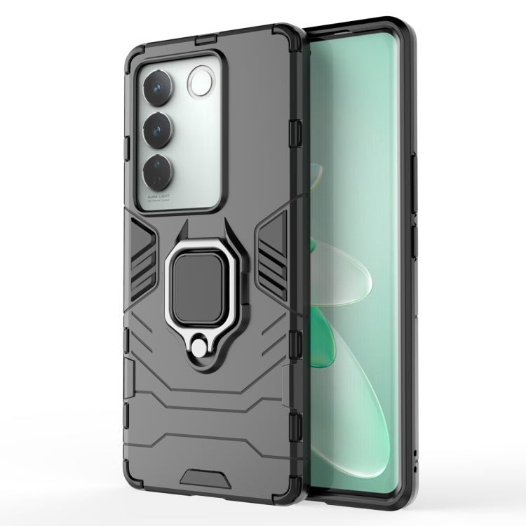Supporto per anello magnetico PC + custodia per telefono in TPU, For vivo S16, For vivo S16 Pro, For vivo S16e, For vivo iQOO 11