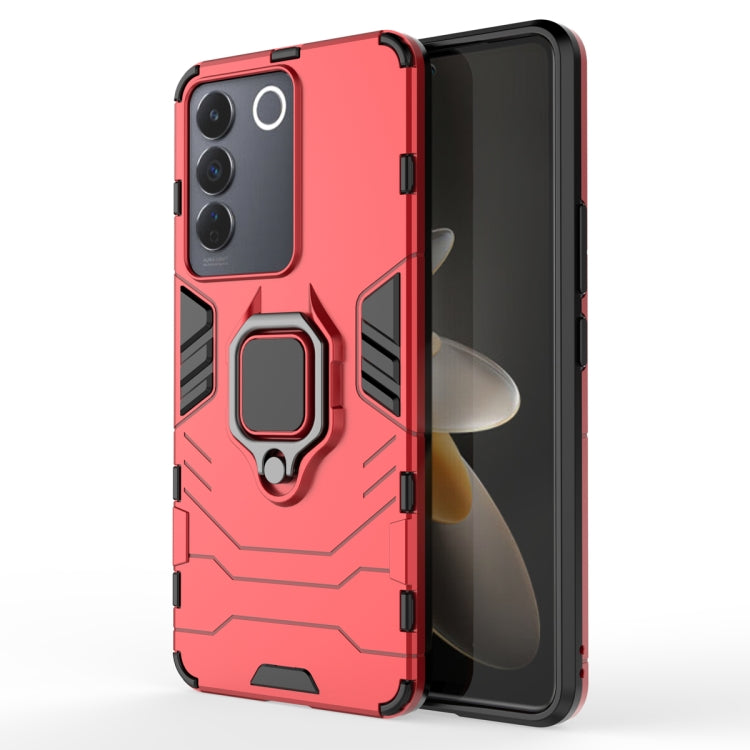 Supporto per anello magnetico PC + custodia per telefono in TPU, For vivo S16, For vivo S16 Pro, For vivo S16e, For vivo iQOO 11
