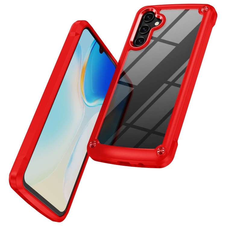 Custodia per telefono antiurto per PC trasparente in TPU morbido, For Samsung Galaxy A14 5G
