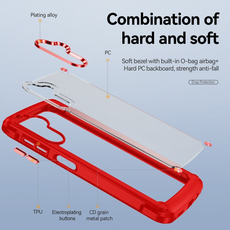Custodia per telefono antiurto per PC trasparente in TPU morbido, For Samsung Galaxy A14 5G