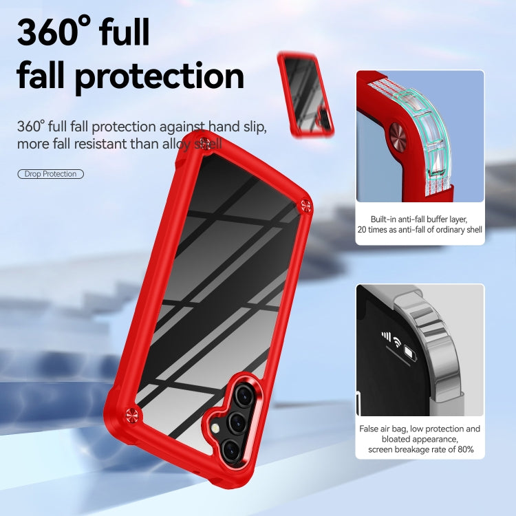 Custodia per telefono antiurto per PC trasparente in TPU morbido, For Samsung Galaxy A14 5G
