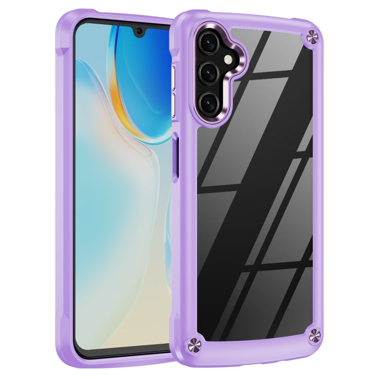 Custodia per telefono antiurto per PC trasparente in TPU morbido, For Samsung Galaxy A14 5G