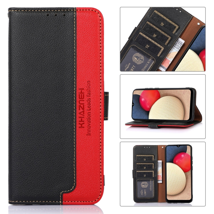 Custodia per telefono RFID in pelle con texture litchi KHAZNEH, For Xiaomi Redmi 13C 4G / 13C 5G / POCO C65, For Xiaomi Redmi K70E / Poco X6 Pro, For Xiaomi Redmi Note 13R Pro, For Xiaomi 14 Ultra, For Xiaomi 14 Pro, For Xiaomi 14