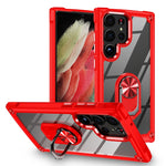 Custodia per telefono con protezione dell'obiettivo in TPU + PC con supporto per anello, For Samsung Galaxy A14 5G, For Samsung Galaxy S23+ 5G, For Samsung Galaxy S23 Ultra 5G, For Samsung Galaxy S23 5G