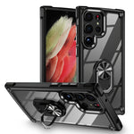 Custodia per telefono con protezione dell'obiettivo in TPU + PC con supporto per anello, For Samsung Galaxy A14 5G, For Samsung Galaxy S23+ 5G, For Samsung Galaxy S23 Ultra 5G, For Samsung Galaxy S23 5G