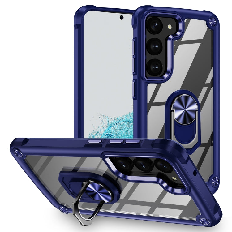 Custodia per telefono con protezione dell'obiettivo in TPU + PC con supporto per anello, For Samsung Galaxy A14 5G, For Samsung Galaxy S23+ 5G, For Samsung Galaxy S23 Ultra 5G, For Samsung Galaxy S23 5G