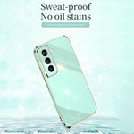 XINLI custodia per telefono in TPU elettrolitico con bordo dritto 6D con supporto per anello, For Samsung Galaxy S21 5G, For Samsung Galaxy S21+ 5G, For Samsung Galaxy S21 Ultra 5G