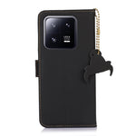 Custodia per telefono in pelle magnetica RFID in vera pelle, For Xiaomi 13, For Xiaomi 13 Pro