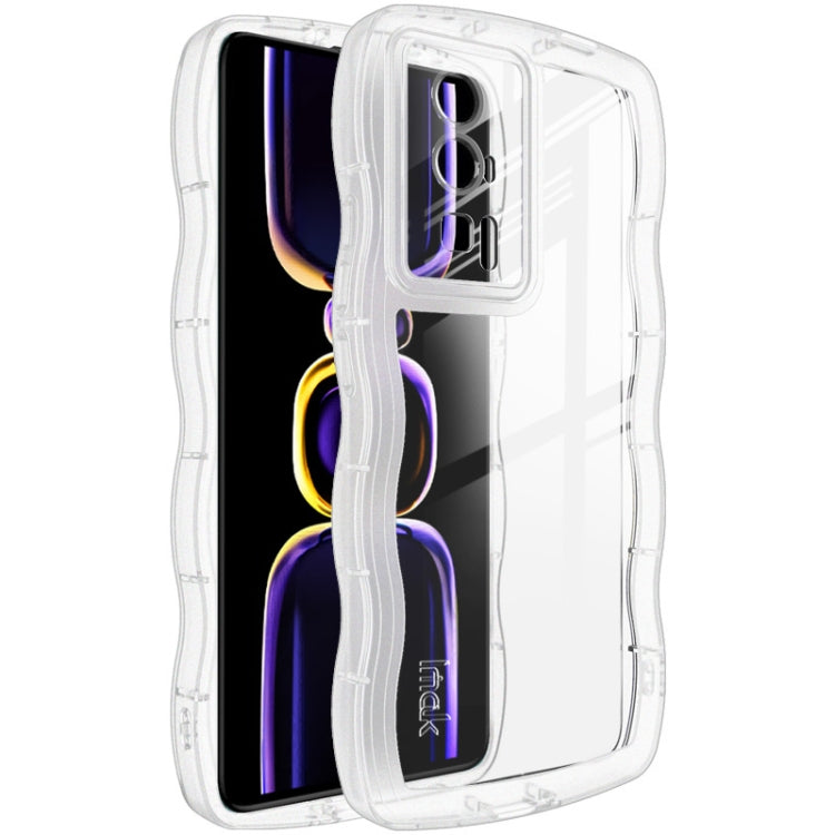 Custodia per telefono in TPU trasparente antiurto serie IMAK UX-8, For iPhone 14 Plus, For iPhone 14 Pro Max, For iPhone 14 Pro, For iPhone 14, For OPPO Reno9 5G / Reno9 Pro 5G, For OPPO Reno9 Pro+ 5G, For Xiaomi Redmi K60 5G / K60 Pro 5G / Poco F5 Pro...