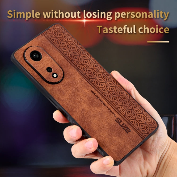 Custodia per telefono AZNS in pelle goffrata 3D, For OPPO A1 Pro, For Xiaomi Redmi Note 12 Pro 5G, For Xiaomi Redmi Note 12 Pro+ China, For Huawei Enjoy 50z / nova Y61