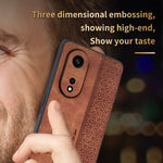 Custodia per telefono AZNS in pelle goffrata 3D, For OPPO A1 Pro, For Xiaomi Redmi Note 12 Pro 5G, For Xiaomi Redmi Note 12 Pro+ China, For Huawei Enjoy 50z / nova Y61