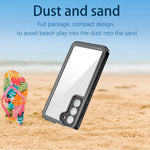 360 Custodia per telefono impermeabile per tutto il corpo, For Samsung Galaxy S23 5G, For Samsung Galaxy S23+ 5G, For Samsung Galaxy S23 Ultra 5G