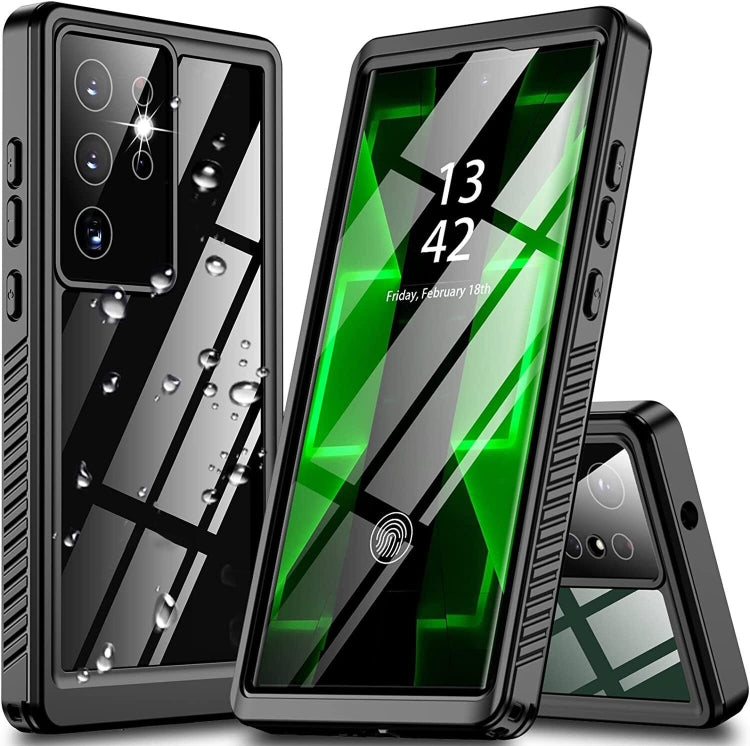 360 Custodia per telefono impermeabile per tutto il corpo, For Samsung Galaxy S23 5G, For Samsung Galaxy S23+ 5G, For Samsung Galaxy S23 Ultra 5G