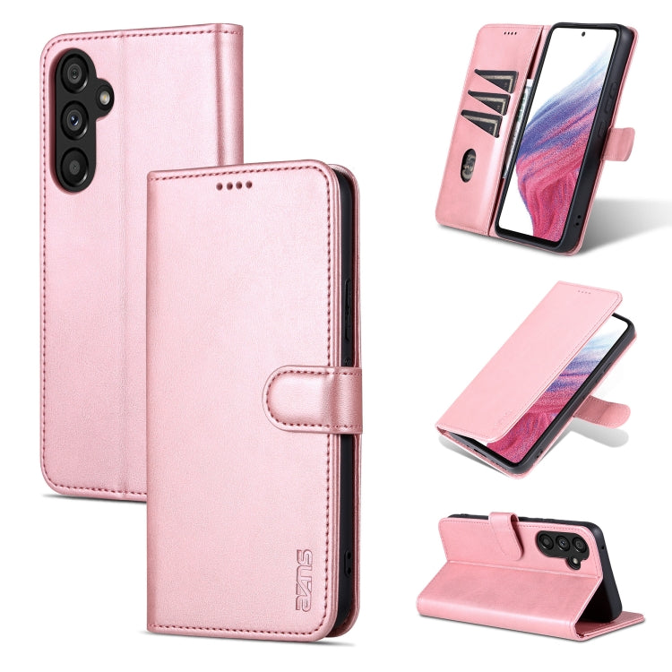 AZNS Skin Feel Calf Texture Flip Custodia in pelle per telefono, For Honor 80 SE, For Samsung Galaxy A14 5G, For Samsung Galaxy A34 5G, For Samsung Galaxy A54 5G