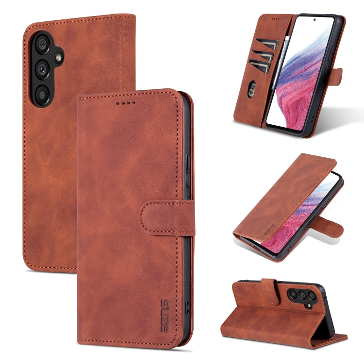 AZNS Skin Feel Calf Texture Flip Custodia in pelle per telefono, For Honor 80 SE, For Samsung Galaxy A14 5G, For Samsung Galaxy A34 5G, For Samsung Galaxy A54 5G