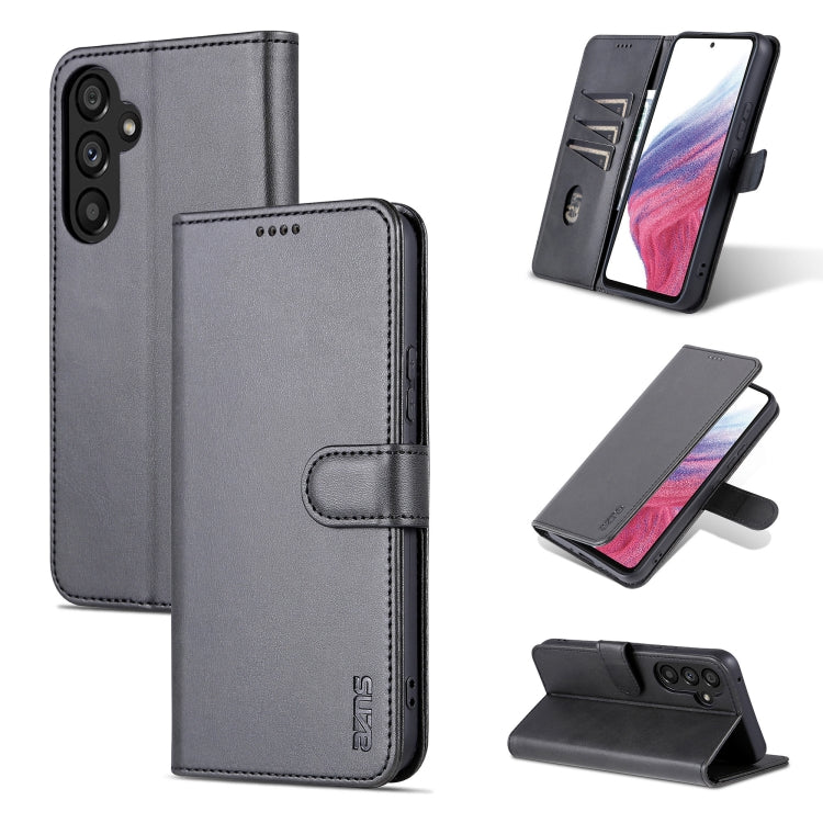 AZNS Skin Feel Calf Texture Flip Custodia in pelle per telefono, For Honor 80 SE, For Samsung Galaxy A14 5G, For Samsung Galaxy A34 5G, For Samsung Galaxy A54 5G