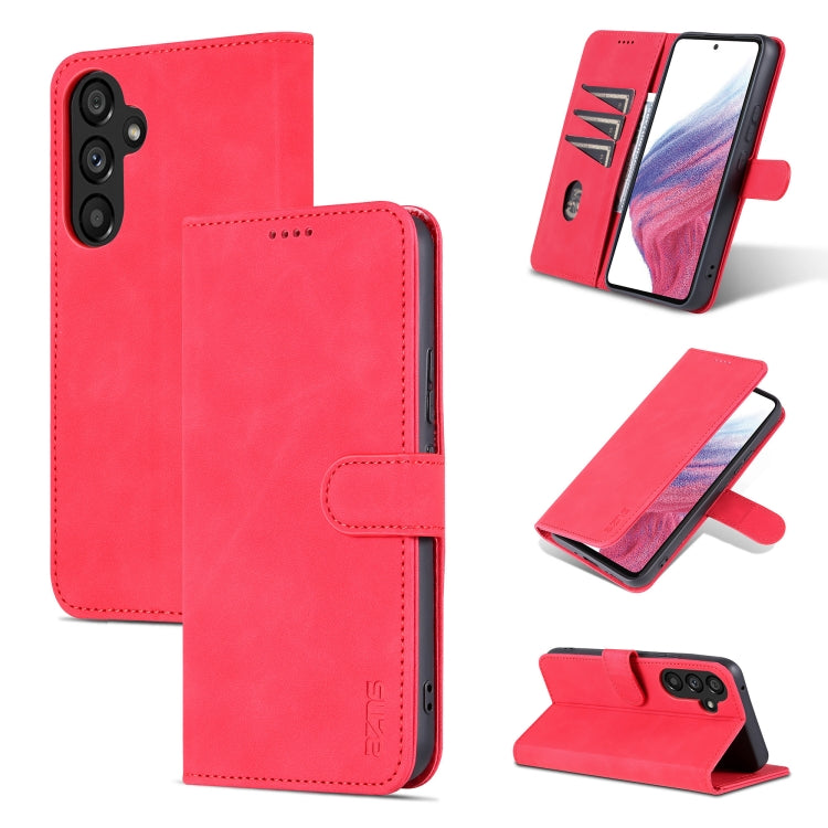 AZNS Skin Feel Calf Texture Flip Custodia in pelle per telefono, For Honor 80 SE, For Samsung Galaxy A14 5G, For Samsung Galaxy A34 5G, For Samsung Galaxy A54 5G