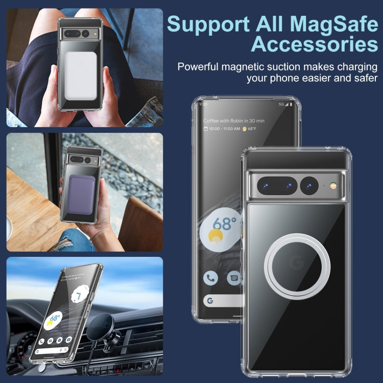 Custodia per telefono MagSafe satinata trasparente, For Google Pixel 6 Pro, For Google Pixel 7, For Google Pixel 7 Pro