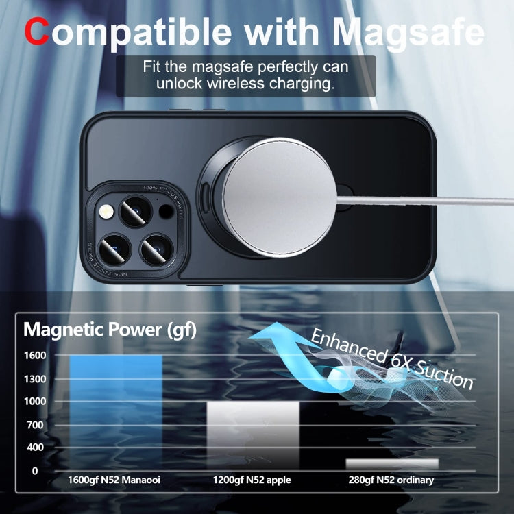 Custodia per telefono con supporto MagSafe Skin Feel 3 in 1, For iPhone 14 Pro Max, For iPhone 14 Pro, For iPhone 14, For iPhone 14 Plus