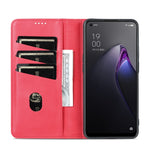 AZNS Custodia per telefono in pelle a conchiglia con struttura in vitello magnetico, For OPPO Reno9 / Reno9 Pro, For vivo X90, For vivo X90 Pro