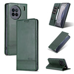 AZNS Custodia per telefono in pelle a conchiglia con struttura in vitello magnetico, For OPPO Reno9 / Reno9 Pro, For vivo X90, For vivo X90 Pro