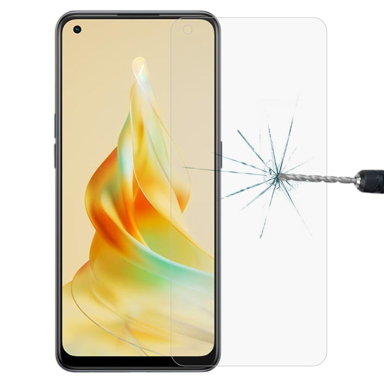 Pellicola in vetro temperato 9H 2.5D da 0,26 mm, For OPPO Reno8 T 4G (1 PC)