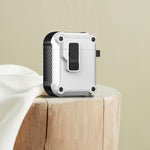 Custodia protettiva per auricolari Eagle antiurto con interruttore, For AirPods 1 / 2