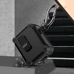 Custodia protettiva per auricolari Eagle antiurto con interruttore, For AirPods 1 / 2