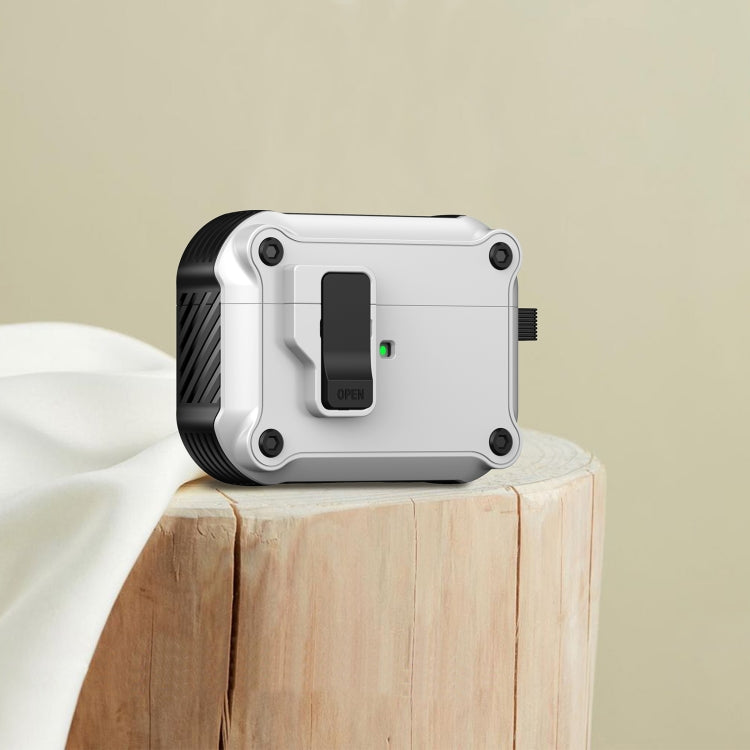 Custodia protettiva per auricolari Eagle antiurto con interruttore, For AirPods 3, For AirPods Pro