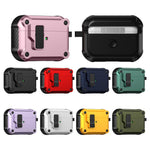 Custodia protettiva per auricolari Eagle antiurto con interruttore, For AirPods Pro 3, For AirPods Pro 2