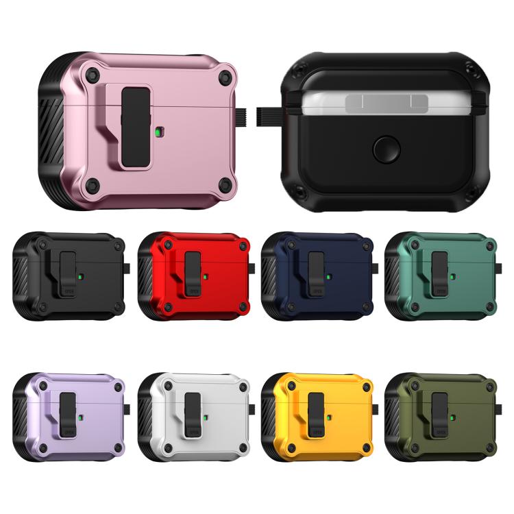 Custodia protettiva per auricolari Eagle antiurto con interruttore, For AirPods Pro 3, For AirPods Pro 2