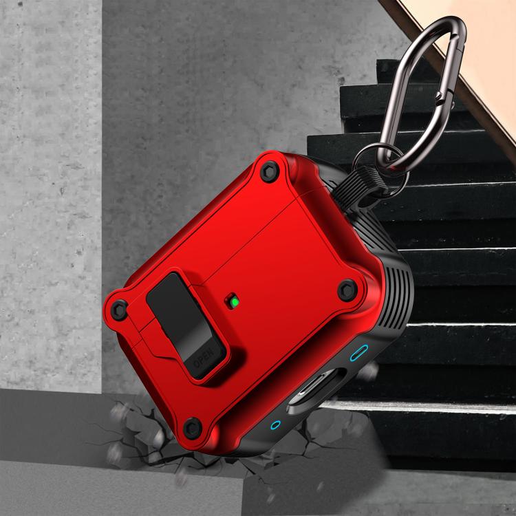 Custodia protettiva per auricolari Eagle antiurto con interruttore, For AirPods Pro 3, For AirPods Pro 2