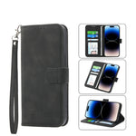 Dierfeng Dream Line TPU + Custodia per telefono in pelle PU, For iPhone 12, For iPhone 12 mini, For iPhone 12 Pro, For iPhone 12 Pro Max