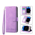 Dierfeng Dream Line TPU + Custodia per telefono in pelle PU, For iPhone 11, For iPhone 11 Pro, For iPhone 11 Pro Max