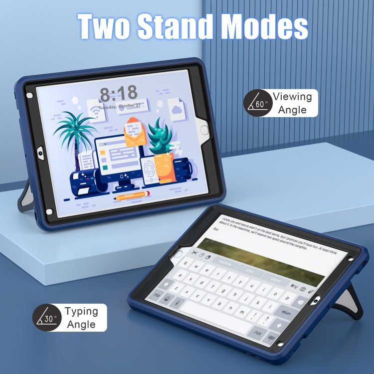 Custodia protettiva antiurto per tablet in silicone + PC, For iPad 9.7 2018/2017 / Pro 9.7 2016 / Air 2, For iPad 10th Gen 10.9 2022, For iPad 10.2 2021 / 2020 / 2019