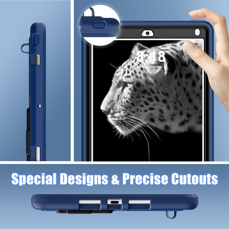 Custodia protettiva antiurto per tablet in silicone + PC, For iPad 9.7 2018/2017 / Pro 9.7 2016 / Air 2, For iPad 10th Gen 10.9 2022, For iPad 10.2 2021 / 2020 / 2019
