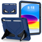 Custodia protettiva antiurto per tablet in silicone + PC, For iPad 9.7 2018/2017 / Pro 9.7 2016 / Air 2, For iPad 10th Gen 10.9 2022, For iPad 10.2 2021 / 2020 / 2019
