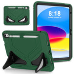 Custodia protettiva antiurto per tablet in silicone + PC, For iPad 9.7 2018/2017 / Pro 9.7 2016 / Air 2, For iPad 10th Gen 10.9 2022, For iPad 10.2 2021 / 2020 / 2019