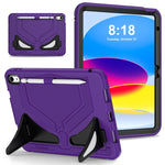 Custodia protettiva antiurto per tablet in silicone + PC, For iPad 9.7 2018/2017 / Pro 9.7 2016 / Air 2, For iPad 10th Gen 10.9 2022, For iPad 10.2 2021 / 2020 / 2019