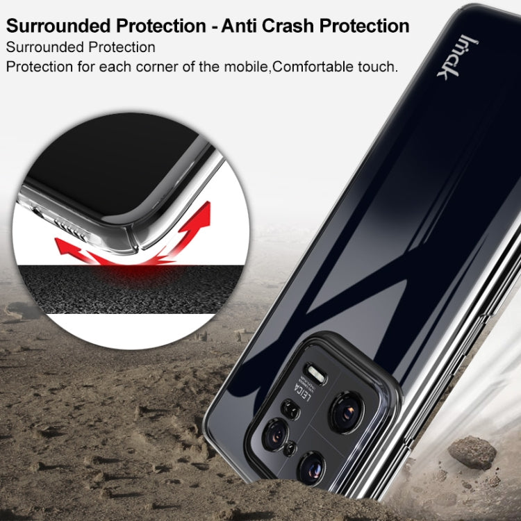 Imak Wing II Pro Series Custodia protettiva per telefono in cristallo resistente all'usura, For Xiaomi 13 5G 7.98mm Glass Version, For Xiaomi 13 Pro 5G 8.38mm Ceramic Version