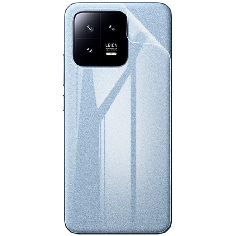 2 pezzi di protezione per schermo intero curvo imak Pellicola idrogel per protezione posteriore, For Xiaomi 13 5G, For Xiaomi 13 Pro 5G